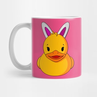 Easter Rabbit Rubber Duck Mug